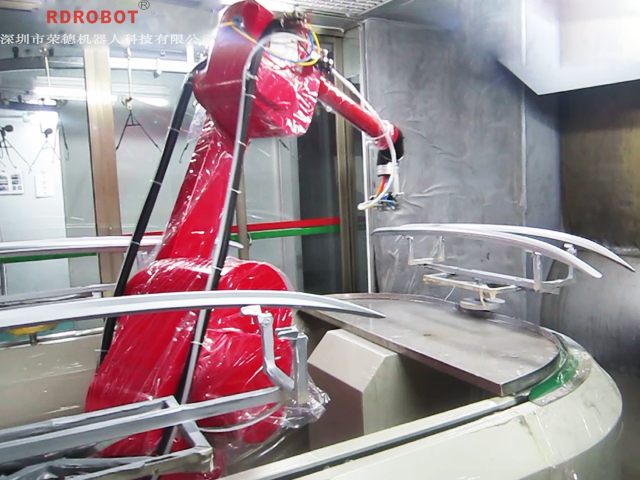 汽車(chē)外飾件機(jī)器人噴涂生產(chǎn)線